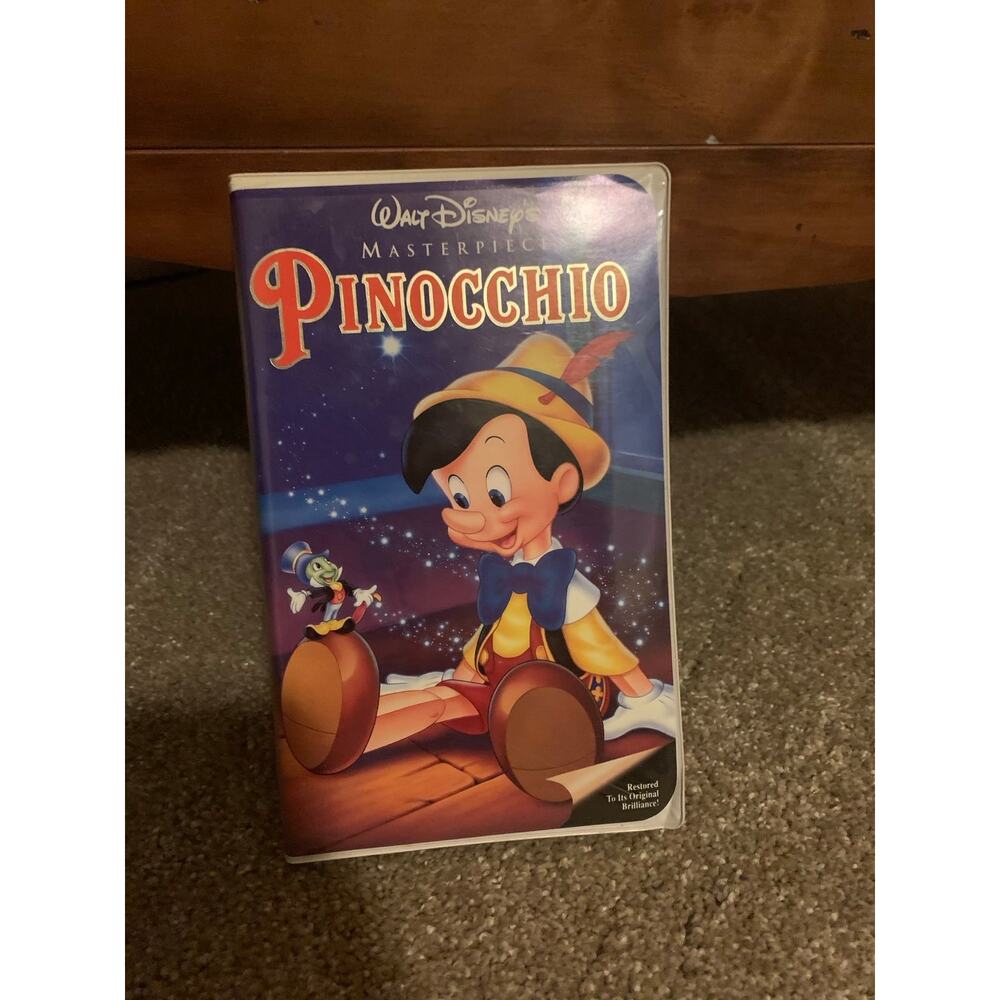 Vintage Disney Classic Pinocchio VHS (RARE 239)